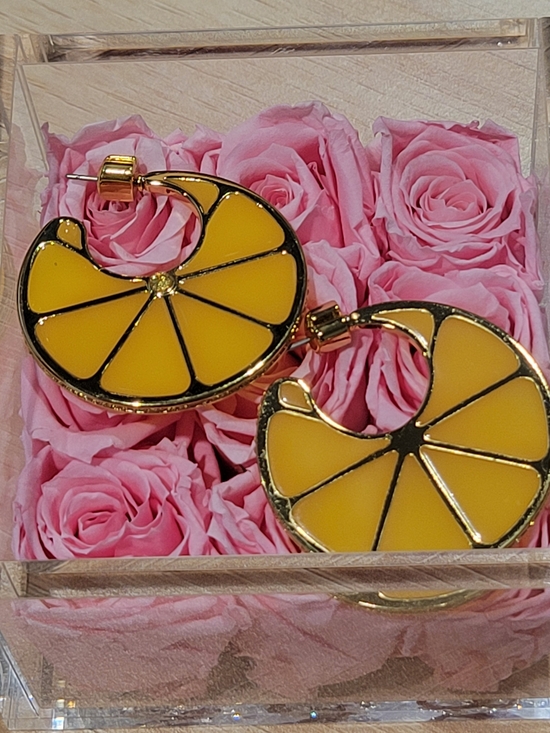 kate spade Jewelry - Kate Spade Tutti Fruity Lemon Slice Earrings
